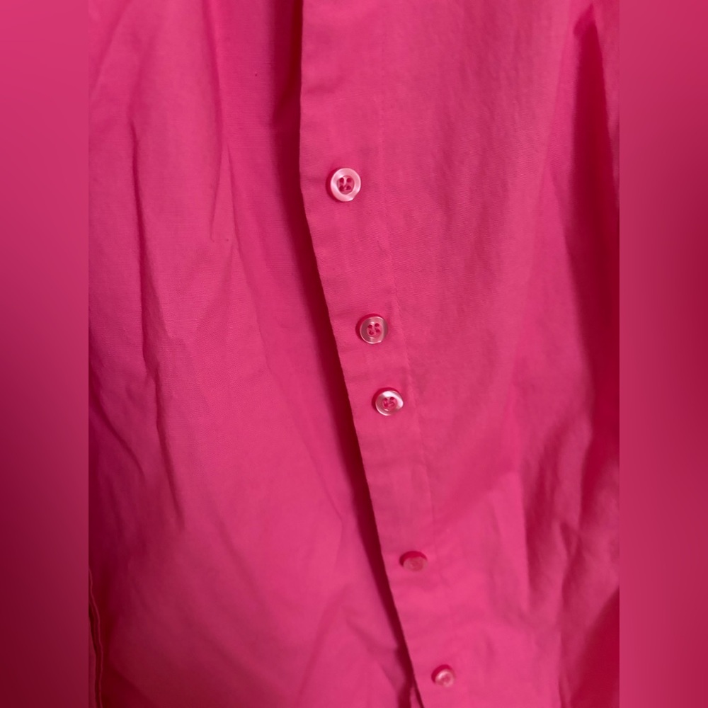 Pink Button Up Shirt - Picture 3 of 6